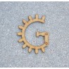 LETTRE G STEAMPUNK-ENGRENAGE