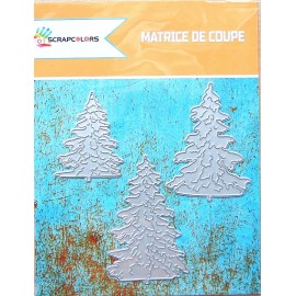 MATRICE DE COUPE SAPINS 3 PIECES