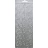 PLANCHE AUTOCOLLANTS COLORIS ARGENT CIGOGNES
