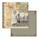 STAMPERIA KIT PAPIERS VOYAGES FANTASTIQUES