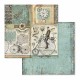 STAMPERIA KIT PAPIERS VOYAGES FANTASTIQUES