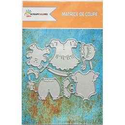 MATRICES DE COUPE HABITS BEBE 10 PIECES