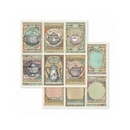 STAMPERIA ALICE IN WONDERLAND TEA TIME CARDS