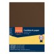 SET 10 FEUILLES FORMAT A4 COLORIS HAZELNUT VAESSEN CREATIVE