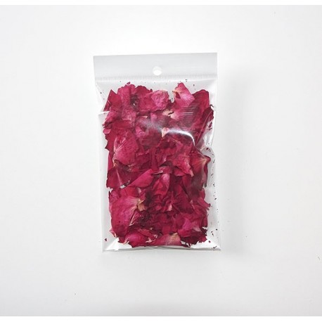 PETALES DE ROSES SECHEES POUR INCLUSION