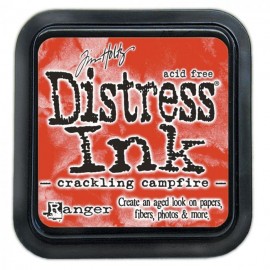 DISTRESS INK CRACKLING CAMPFIRE