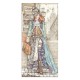 STAMPERIA LADY VAGABOND LIFESTYLE BLOC PAPIERS 15 CM X 30 CM