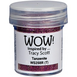 WOW POWDER TANZENITE POUDRE A EMBOSSER PAILLETEE