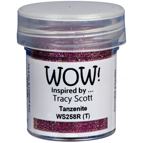 WOW POWDER TANZENITE POUDRE A EMBOSSER PAILLETEE