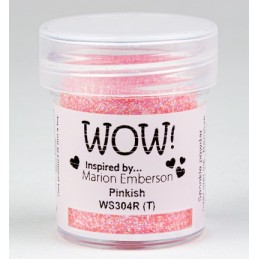 WOW POWDER PINKISH POUDRE A EMBOSSER PAILLETEE