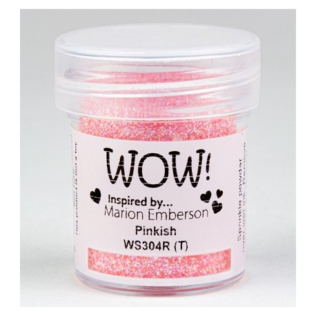 WOW POWDER PINKISH POUDRE A EMBOSSER PAILLETEE