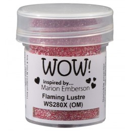 WOW POWDER FLAMING LUSTRE POUDRE A EMBOSSER PAILLETEE