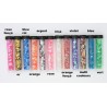  FLOCONS POUR INCLUSION COLORIS OR