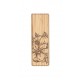 MARQUE PAGE EN BOIS MARQUE GRANDE FLEUR