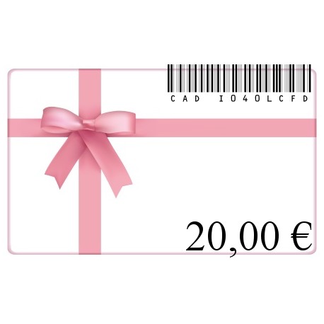 Carte cadeau 20