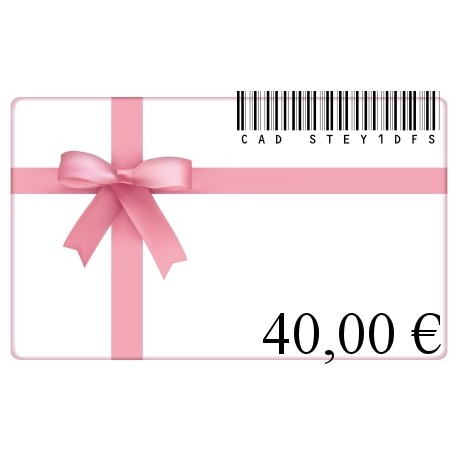 Carte cadeau 40