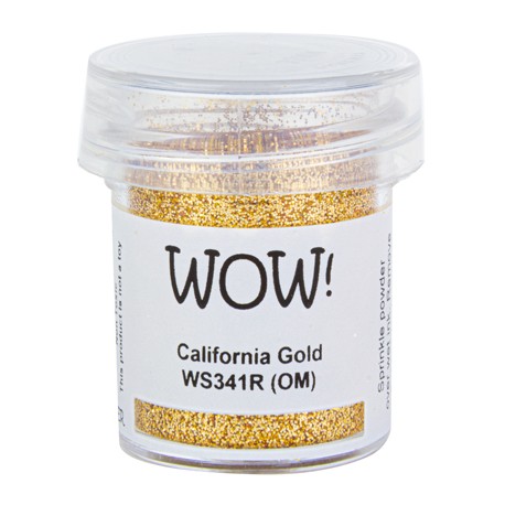 POUDRE A EMBOSSER PAILLETEE CALIFORNIA GOLD