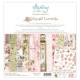 CITY OF LOVE BLOC DE 12 PAPIERS 30.5 CM + MOTIFS DECOUPAGE