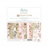 CITY OF LOVE BLOC DE 24 PAPIERS 15 X 15 CM + MOTIFS DECOUPAGE