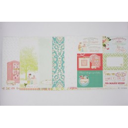 KIT WEBSTER'S PAGES PAPIERS ET SETS D'EMBELLISSEMENTS GROWING UP GIRL