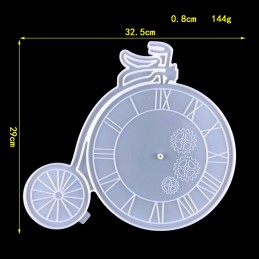 MOULE POUR RESINE EPOXY HORLOGE VELO ENGRENAGES