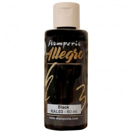 STAMPERIA PEINTURE ACRYLIQUE ALLEGRO BLACK