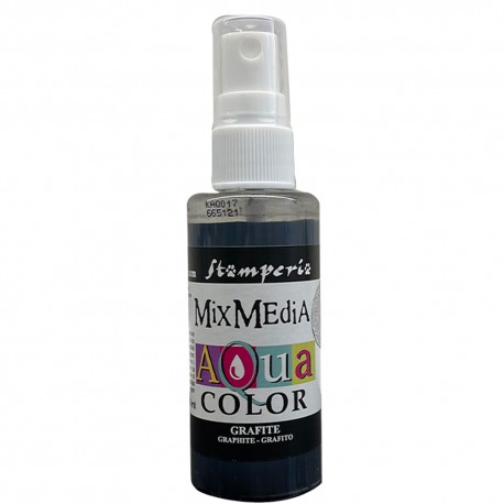 STAMPERIA PEINTURE SPRAY AQUA COLOR GRAPHITE