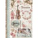 DECOUPAGE PAPIER DE RIZ PASSION MUSIQUE STAMPERIA