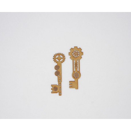 CLES STEAMPUNK GRANDS MODELES EN BOIS