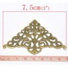 COIN FILIGRANE GRAND MODELE COLORIS BRONZE