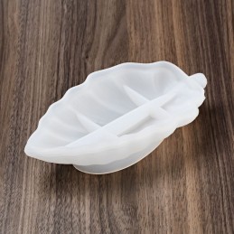 MOULE SILICONE COUPELLE FEUILLE LONGUE