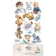 ART ALCHEMY HELLO BABY BOY DECOUPAGE 12 FEUILLES