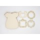 ALBUM PHOTOS A PERSONNALISER ROBE BEBE