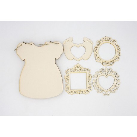 ALBUM PHOTOS A PERSONNALISER ROBE BEBE