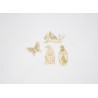 FEE COUCHEE GNOMES PAPILLON EN CARTON 4 PIECES
