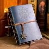 CARNET DE VOYAGE SIMILI CUIR COLORIS BLEU