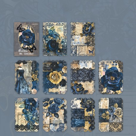 IMAGES GOTHIC BORDS DENTELLE 10 PIECES
