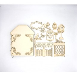 KIT ALBUM PHOTOS A PERSONNALISER CHEZ MOI ET PAPIERS MINTAY PAPERS