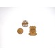 OLYMPIQUE MARSEILLE 3 PIECES EN BOIS