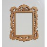 CADRE BAROQUE RECTANGLE EN BOIS 12 cm x 16 cm