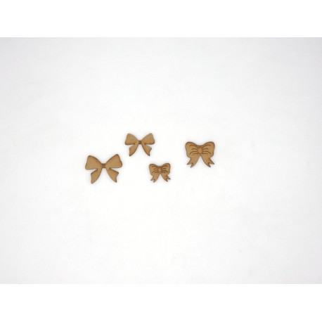 NOEUDS EN BOIS 2 MODELES 2 TAILLES 4 PIECES