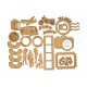 CADRE VALISE EN BOIS A CUSTOMISER