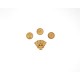 CARTES DE JEUX ET JETONS 4 PIECES EN BOIS