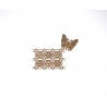 GRILLE ENGRENAGES ET PAPILLON EN BOIS