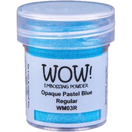WOW POUDRE A EMBOSSER OPAQUE PASTEL BLUE