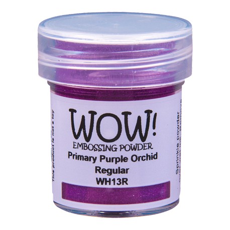 POUDRE A EMBOSSER OPAQUE WOW PRIMARY PURPLE ORCHID