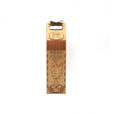 PORTE BOUTEILLE EN BOIS CUVEE DU CHEF