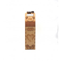 PORTE BOUTEILLE EN BOIS CUVEE DES MARIES