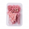 FLEURS SECHEES BOITE 11.5 CM X 16.5 CM COLORIS VIEUX ROSE