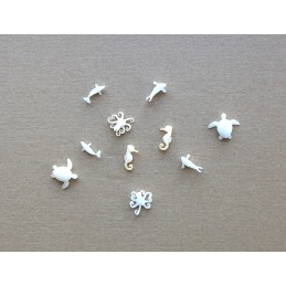 ANIMAUX MARINS VARIES 10 PIECES